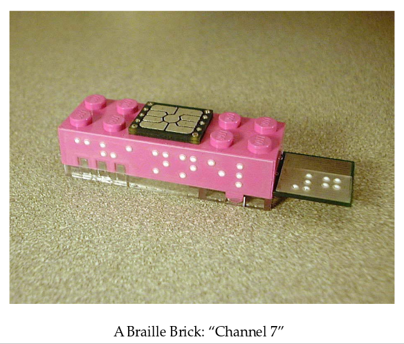 A braille tangible programming instruction